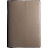 [BLUE SINCERE] ブックカバー A5 本革 レザー しおり付き a5判 厚い本 対応 カバー ベジタブルタンニン鞣し 牛革 本カバー ブランド メンズ レディース / Paperback3 ペーパーバック3 BKC3 (エトープ)