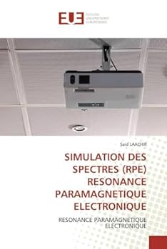 Paperback Simulation des spectres (rpe) resonance paramagnetique electronique [French] Book