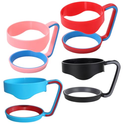 Manchons antidérapants pour gobelet déformé : Kisangel plastique rigide 30oz double anneau