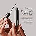 Velour Strong Eyelash Glue – Super Hold Vegan Lash Glue, Brush on Applicator – Premium, Latex-Free Eye Lash Glue for Strip Eyelash Extensions, Lash Adhesive for False Lashes (Black)