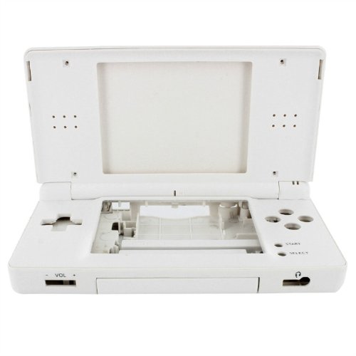 eForBuddy Full Replacement Housing Case with Screws for Nintendo DS Lite, White