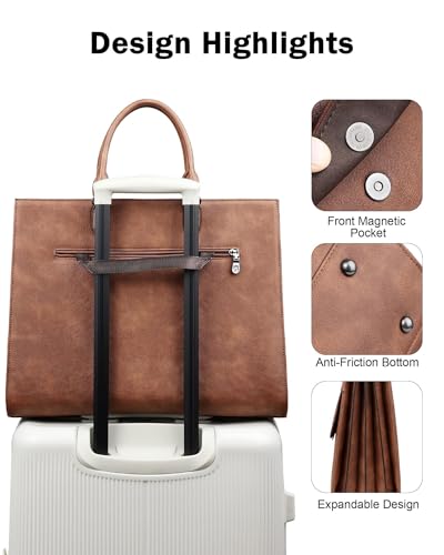 FADEON leather tote bag – image 6