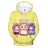 ISaikoy Anime Himouto! Umaru-chan Hoodie Jacket Hoody Pullovers Sweatshirt Costume