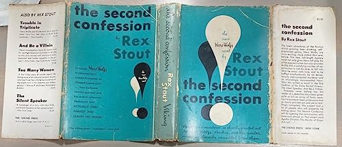 The Second Confession 0670628107 Book Cover