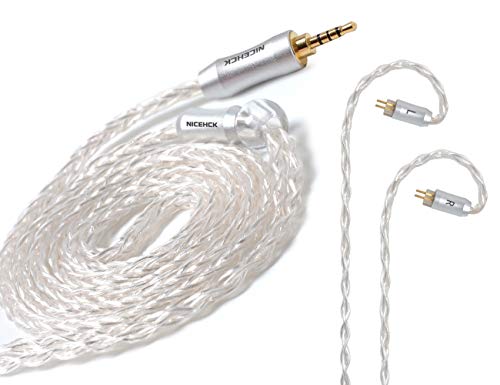 Amazon.co.jp: NICEHCK TDY1 8芯 イヤホンケーブル OFC純銅銀メッキ