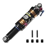 DNM Damping 3 System Mountain Bike Air Rear Shock Rebound/Lock Out/Air Pressure Adjustable AL 7005 Shark/AL 6061 Shock Body 200mm (7.87