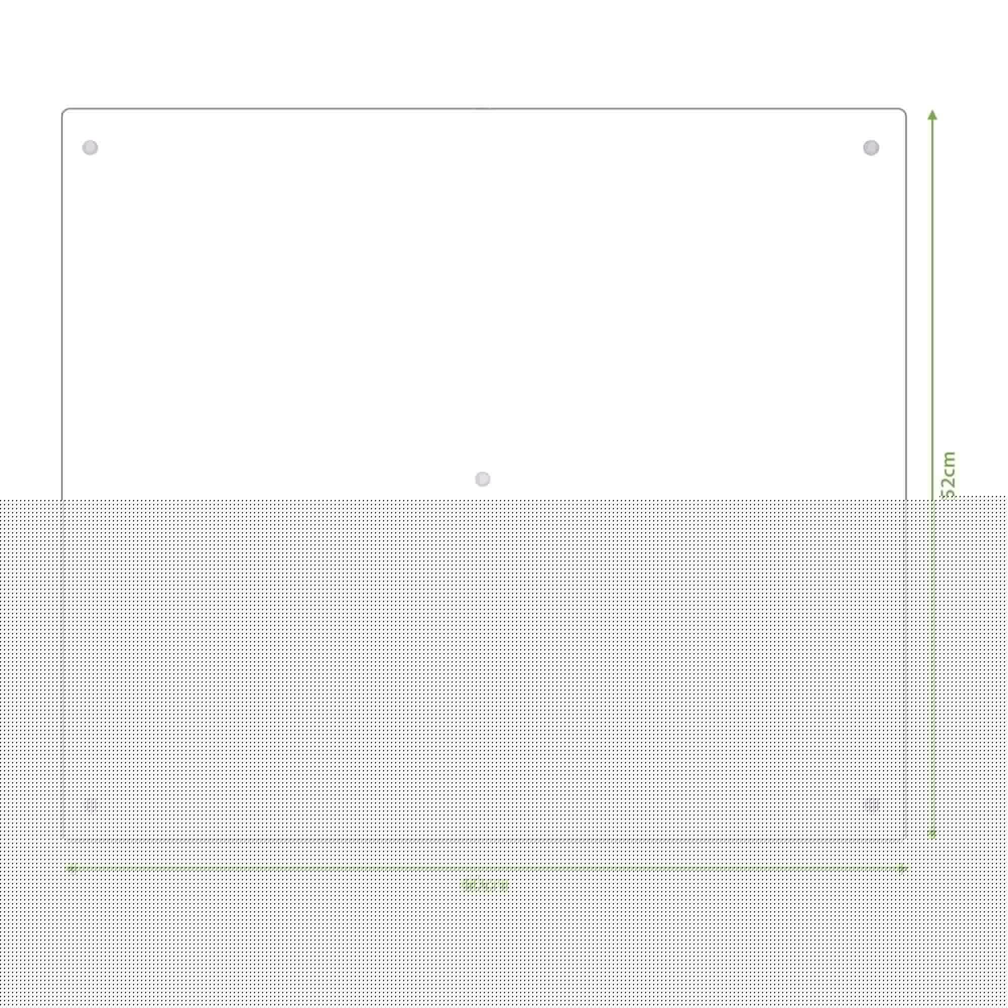 banjado Herdabdeckplatte Glas einteilig 60x52cm - Schneidebrett Herdabdeckung - Herdabdeckplatten Ceranfeld - Schneidebrett Glas - Motiv Buddha Gold