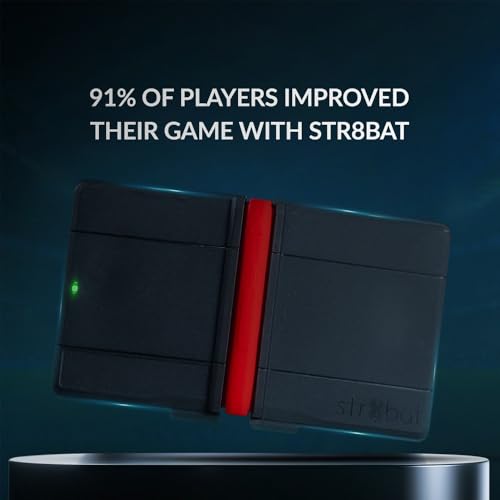 Image of str8bat Sensor - Cricket Bat Sensor, Motion Sensor for Cricket, Bat Sensor Cricket, Bat Speed Sensor, Smart Cricket Bat, Batting Practice Equipment, Batting Analysis Device