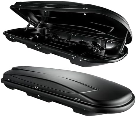 VDP Coffre de Toit Xtreme 400 Black Coffre de Toit Voiture Univer...