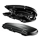 Dachbox VDP Xtreme 600 Black - VDP Universal Autodachbox, dachkoffer für Reisen und Camping, abschließbar, 600 Liter Volumen - Schwarz