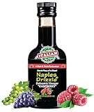 RASPBERRY - Rich, Extra Thick Balsamic Vinegar REDUCTION, No Added Sugar or Thickeners, Better-Than-Glaze Balsamic Vinegar (Raspberry)