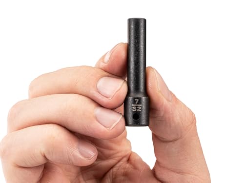 Image of TEKTON 1 /4 Inch Drive x 7 /32 Inch Deep 6-Point Impact Socket | SID03005