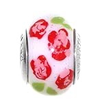  Venetiaurum - Charm en verre original de Murano et argent 925 - Bijou made in Italy