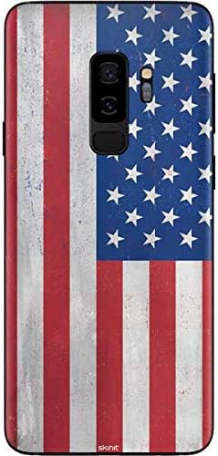 Skinit Decal Phone Skin Compatible with Samsung Galaxy S9 Plus - Originally Designed American Flag Distressed Design