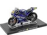 Año: 2004 Compatible con 2004 Yamaha YZR-M1 Nº46 Valentino Rossi Campeón del Mundo MotoGP 1:18 Editorial Salvat ROSSI0012