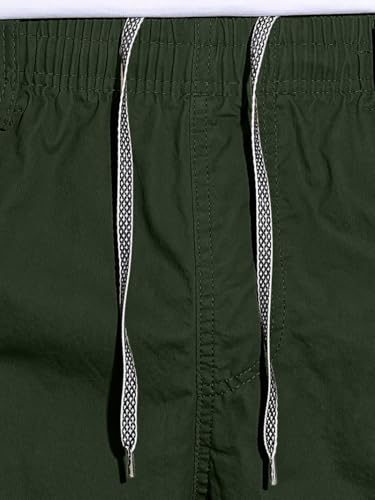 Image of GRECIILOOKS Bermuda Cotton Shorts for Men - Relaxed Fit Casual Summer Shorts | Knee Length Chino Style with Pockets