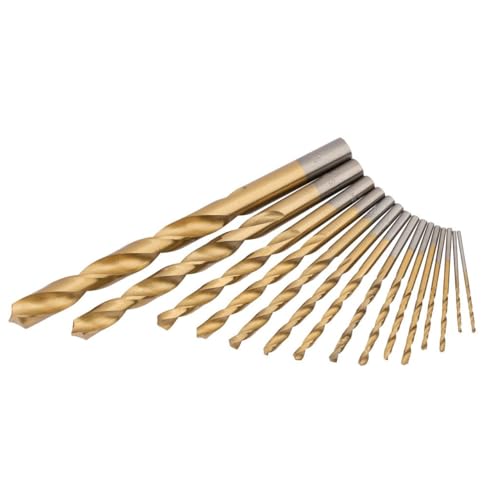 Draper HSS 15 Piece Titanium Nitride Coated Drill Set | 1.5 to 10mm Masonry Kit |10/13mm Chuck | 135° Split Point | Multifunctional Drill Bits | Foldable Storage Case | 18549 2 Draper HSS 15 Piece Titanium Nitride Coated Drill Set | 1.5 to 10mm Masonry Kit |10/13mm Chuck | 135° Split Point | Multifunctional Drill Bits | Foldable Storage Case | 18549 - Image 2