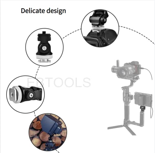 1/4 ” Schraube Hot Shoe Mount für Monitor ✪ - 3