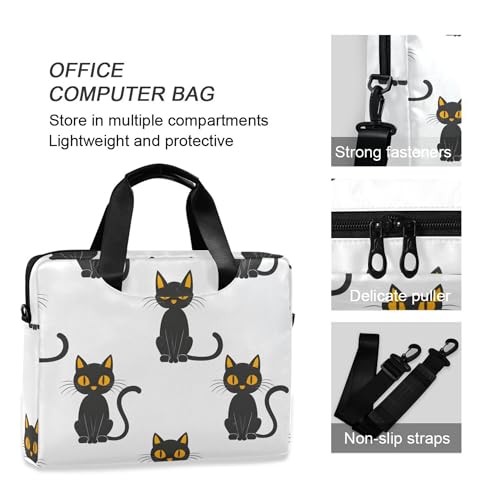 Funda maletín para portátil ALAZA Doodle Cat 13-15.6 pulg miniatura 5