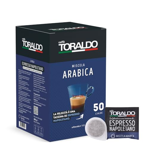 Caffè Toraldo Mezcla Arábica ESE44 50 Cápsulas