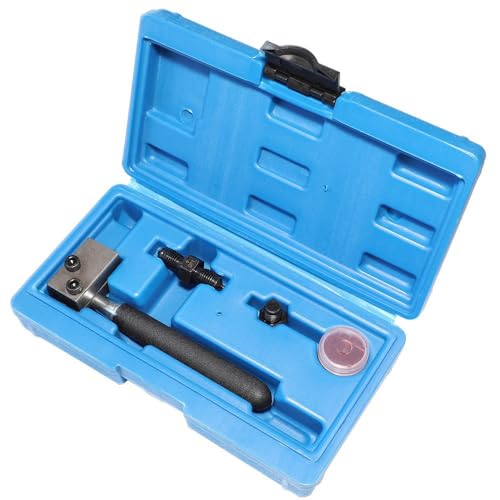 ACAGALA Professional Brake Line Double Flaring Tool Kit with Storage Box for 3/16'' 4.75mm Pipe Detachable One Hand Operation Widely Applicable for Car and Trucks