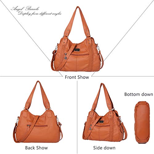 Image of Angel Barcelo Purses for Women Soft PU Leather Shoulder Bag Crossbody Purse and Handbags