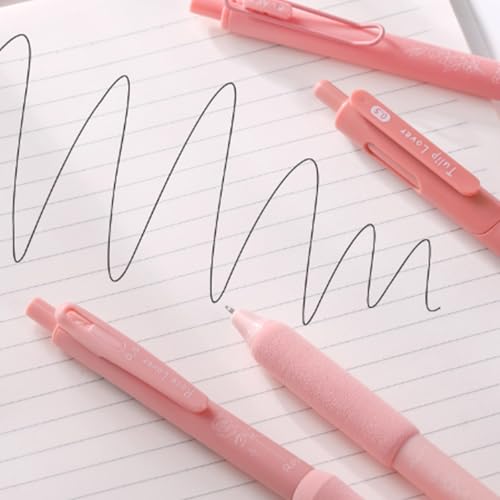 Bolígrafos Gel Retráctiles GZBABY 5 Pcs Tinta Negra 0.5mm miniatura 3