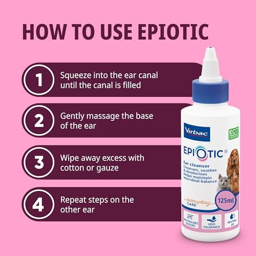 Epi-Optic Hunde- und Katzenohrreiniger 125ml