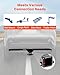 VEVOR Class 3 Trailer Hitch, 2-Inch Receiver, 6000 lbs, Q345B Steel Tube Frame, Compatible with 2020-2024 Toyota RAV4, Multi-Fit Hitch to Receive Ball Mount, Cargo Carrier, Bike Rack, Tow Hook, Black