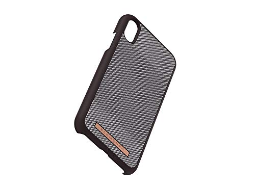 NORDIC ELEMENTS Cover in materiale protettivo IDUN per iPhone XR, modello bianco/nero 1