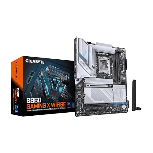 Image of GIGABYTE B860 Gaming X WIFI6E Intel Core Ultra (Series 2) LGA 1851 Motherboard, ATX, DDR5, 3X M.2, PCIe 5.0, USB-C, WIFI6E, 2.5GbE LAN, EZ-Latch