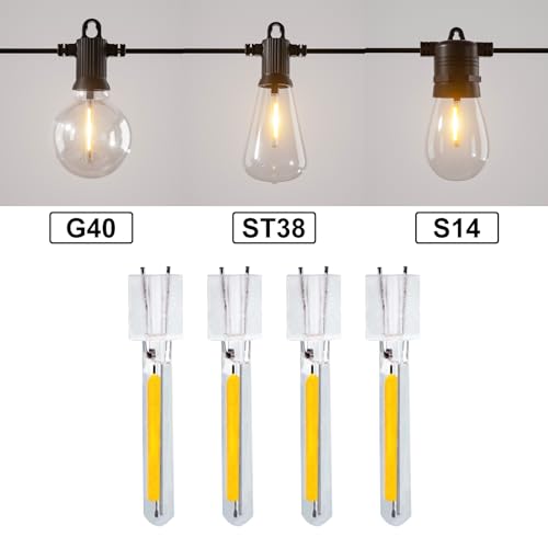 Filamento LED Edison 1W para luces exteriores miniatura 2