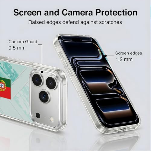 Coque iPhone 17 Pro Portugal MagSafe Protège des Chutes et Rayures