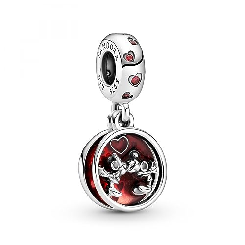 Dijes de plata de ley Disney de Pandora el regalo de cumpleaños perfecto de Mickey y Minnie