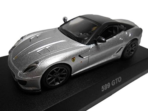 Amazon.co.jp: 京商 1/64 フェラーリ ミニカーコレクション9 599GTO 銀