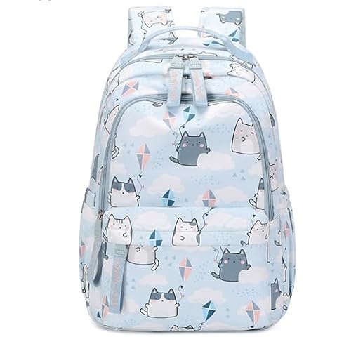 Stylifeo Light Blue Cat Backpack Cover