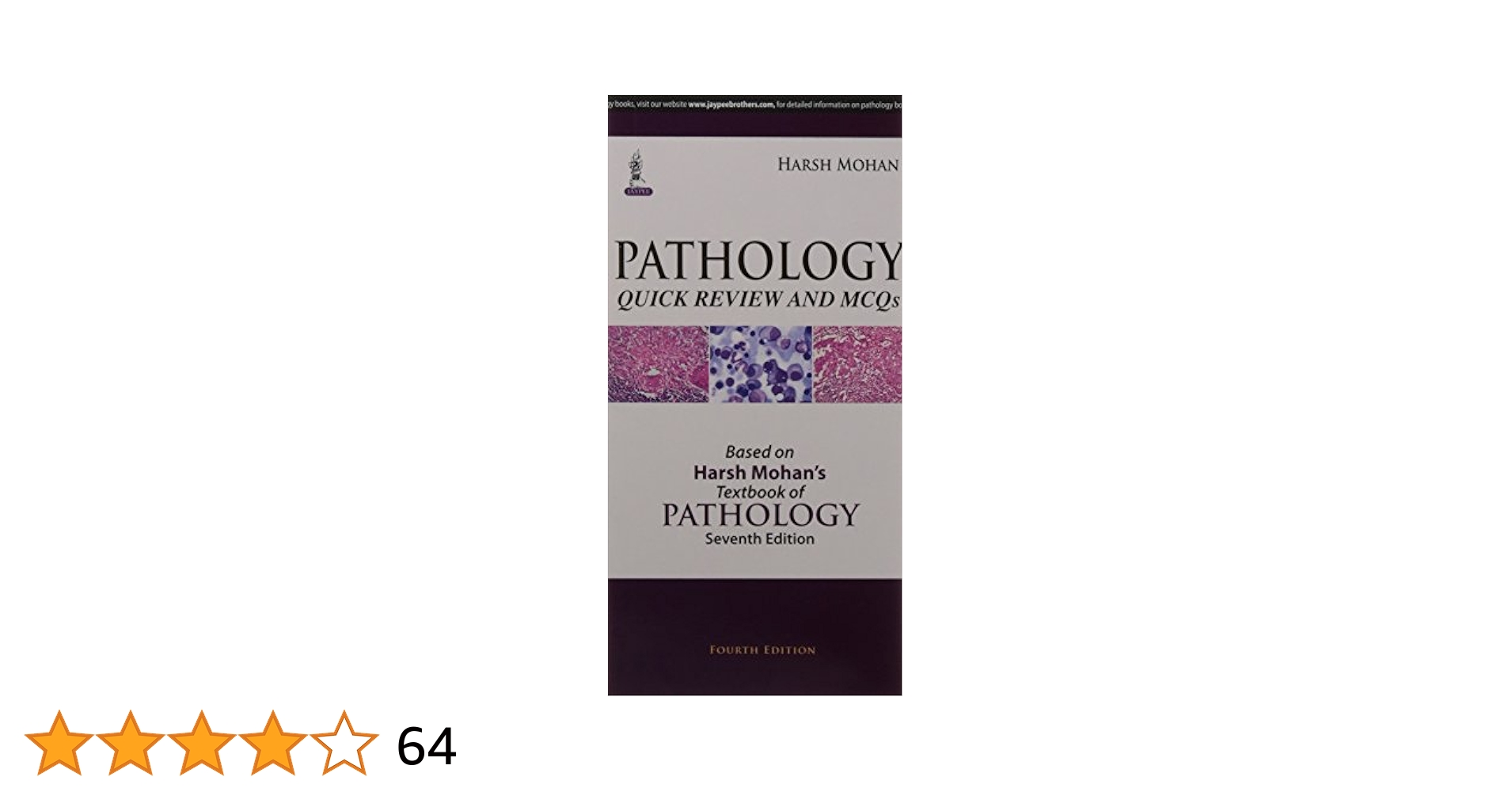 洋書 Textbook of Pathology + Quick Review Pathology Quick Review and MCQs: Harsh Mohan: 9789351523703