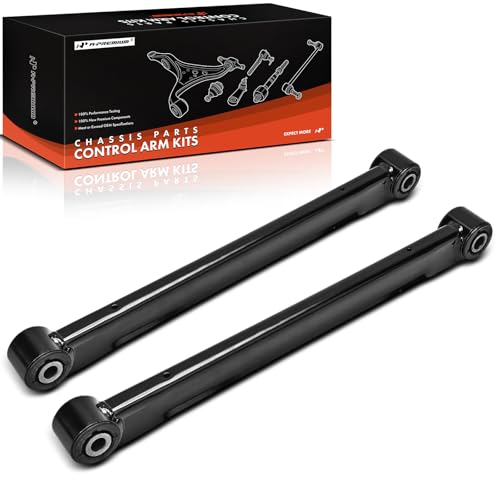 A-Premium 2 x Rear Lower Forward Lateral Arms, with Bushings, Compatible with Subaru Forester 1998-2002, Impreza 1997-2007