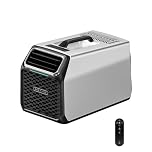 dosiwlatever New RV AC Unit with Compressor, Portable Air Conditioner for Camping, Tent & Off-Grid Use, 3500 BTU Cooling Unit for for 32–54 Sq Ft Camping, Vans, Truck Sleepers & Cabins Silver