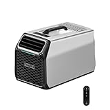 dosiwlatever Nuevo Aire Acondicionado Caravana con compresor, Aire Acondicionado portátil Camping 3500 BTU para Tienda y Uso Off-Grid, Ideal 3–5 m², Furgonetas, Camiones y cabañas Silver