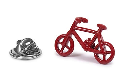 SoloGemelos - Pin De Solapa Bicicleta - Rojo - Hombres - Talla Unica