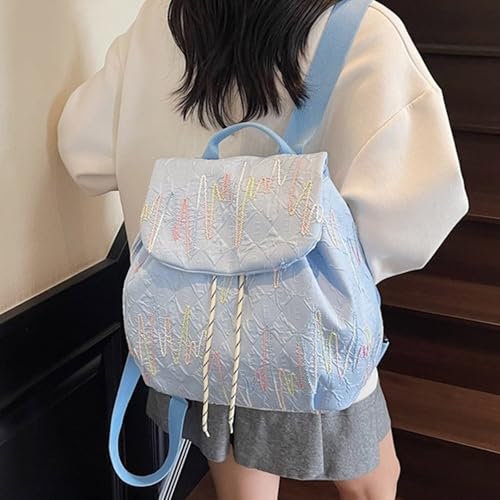 Mochila impermeable delgada y ergonómica de poliamida con compartimentos 6