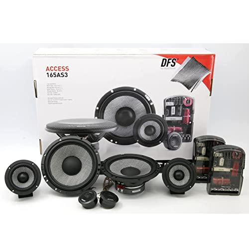 Kit Set para Focal Access 165AS3 1 Kit 3 vías 16,5 cm 165 mm 6,5' diámetro 80 vatios rms 160 vatios máx. 4 ohmios 90 db 2 woofers + 2 midrange + 2 tweeters + 2 crossovers, Kit Pareja