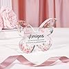 CheriGift-Regalo-Amiga-Regalos-para-Amigas-Cumpleanos-Navidad-Mariposa-Adornos-de-Acrilico-Regalos-Amigas-Originales-Regalos-para-Mejores-Amigas-Especiales