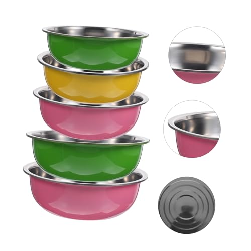 Tazón multifuncional de acero inoxidable para cocina miniatura 4