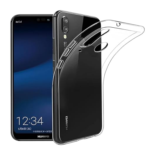 Ή Huawei P20 lite HWV32 / Nova 3e P[X NA ϏՌ TPU w veN^[ VF y ^ VF ϏՌ wh~ ČRMILKi擾 P20 lite HWV32 / Nova 3e ی P[X _