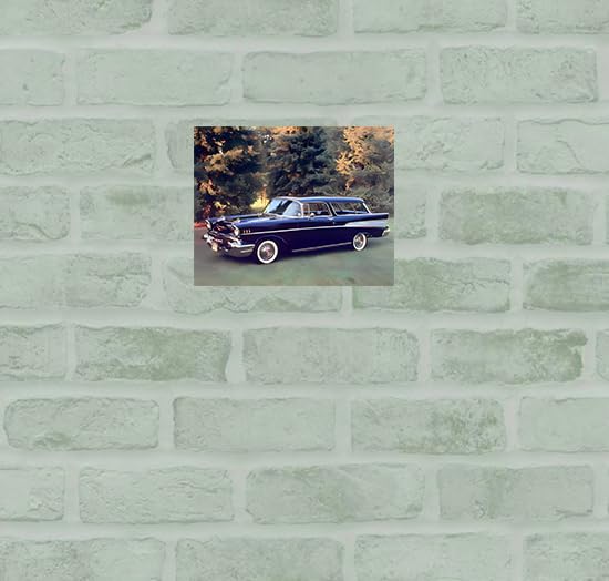 Amazon.co.jp: インパクトポスターギャラリー 1957 シボレー ノマド