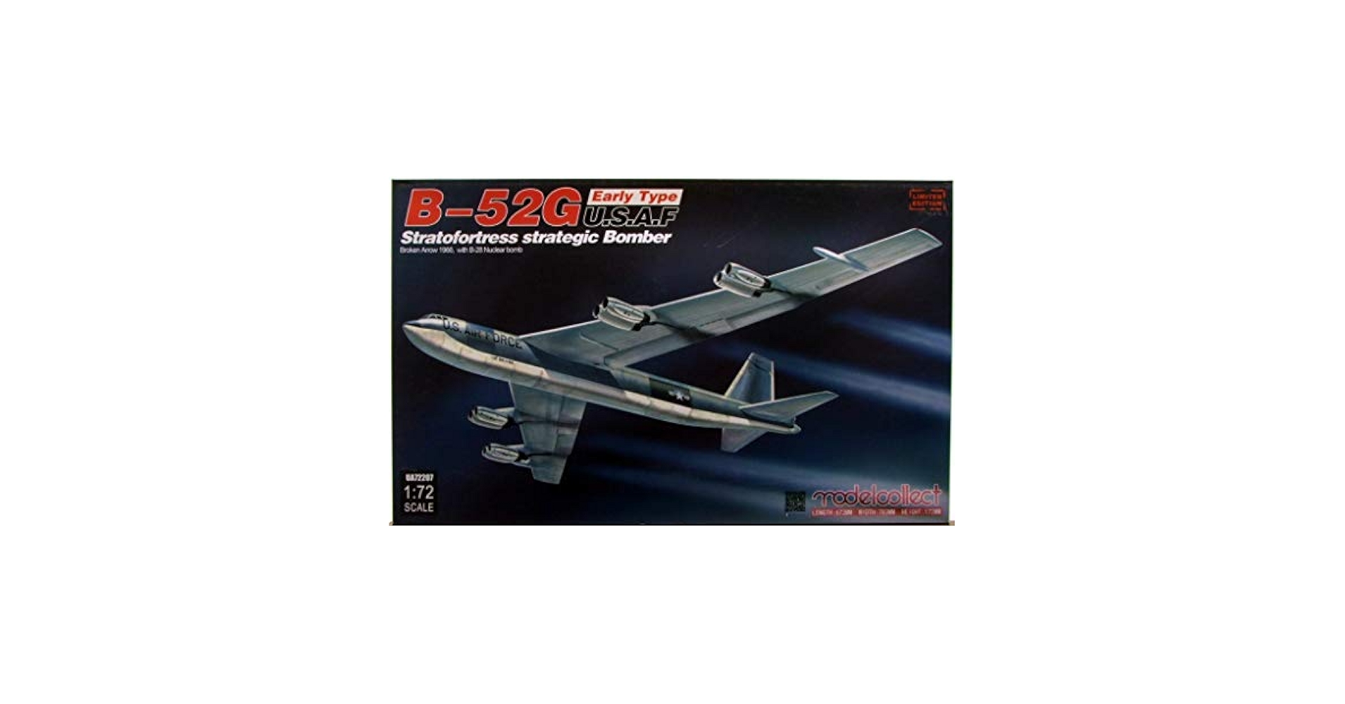 航空機・ヘリコプター model collect 1/72 B-52G Amazon | モデルコレクト(modelcollect) 1/72 アメリカ軍 B-52G