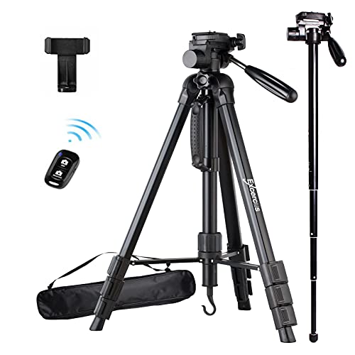 EXCERCUS Tripod 70 Inches Professional Camera Tripod Monopod with