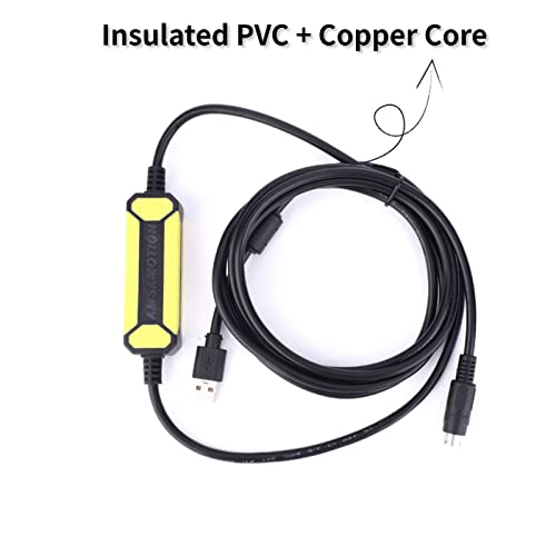 Cuifati USB-SC09-FX Programming Cable for FX1S/1N/2N/3U FX Series PLC, Waterproof Dustproof, 2.5 Metres, compatible with win7/XP/Vista - Image 4
